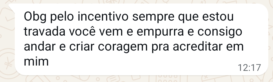 Depoimento de aluna 4